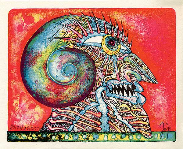  Kleiner Kopf (aus Taschengraphik) 