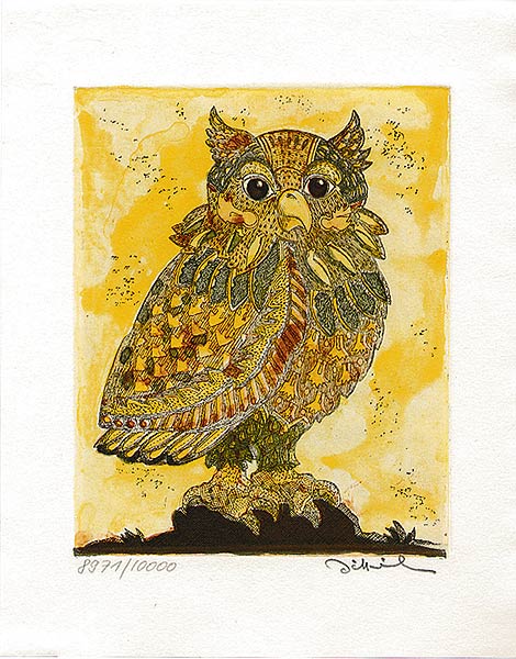  Kleine Eule (aus Taschengraphik) 