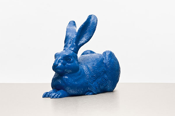  Dürer Hase (Blau) 