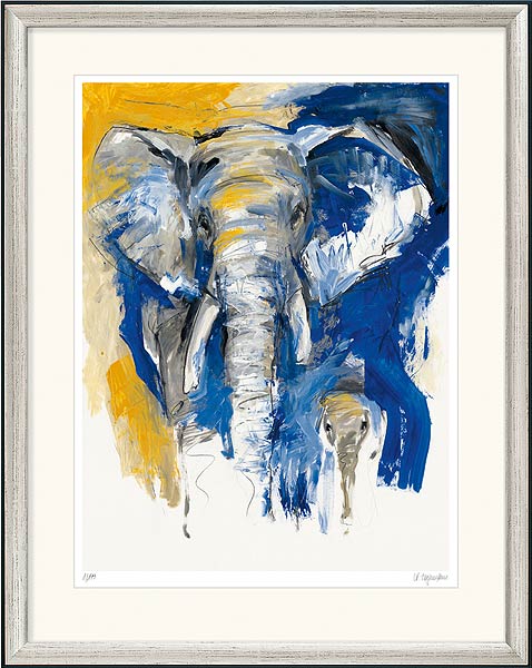  Elefantenmutter mit Kind 