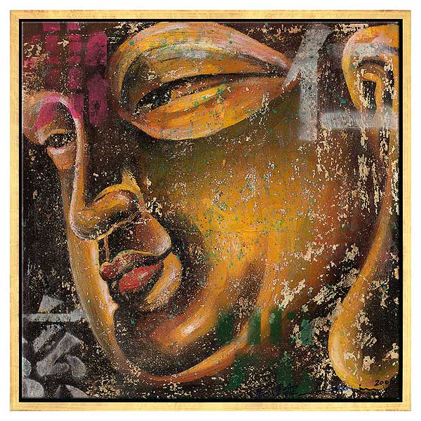  Kleiner Buddha - gold 