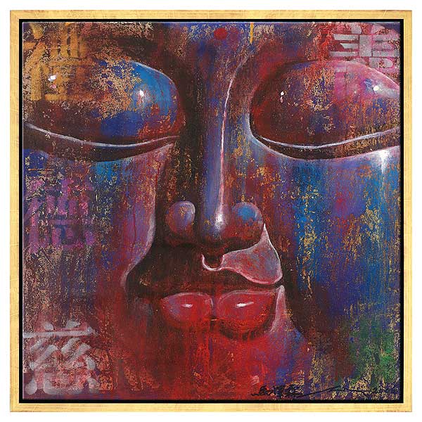  Kleiner Buddha - blau 