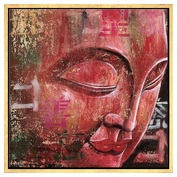  Kleiner Buddha - rot 