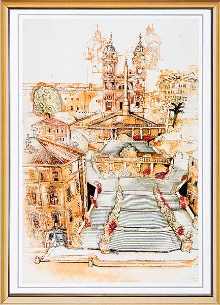  Rom - Spanische Treppe 