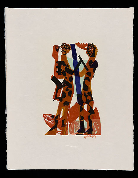  Hellas I (aus der Mappe »Hellas« mit 5 Holzschnitten) 