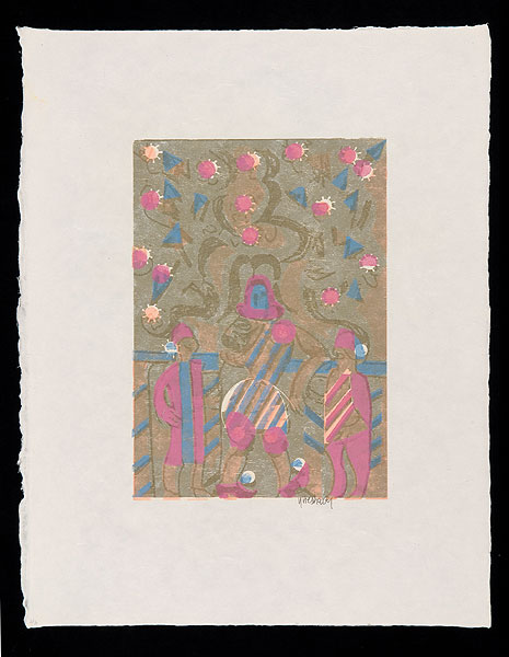  Karaghiosis (aus der Mappe »Hellas« mit 5 Holzschnitten) 