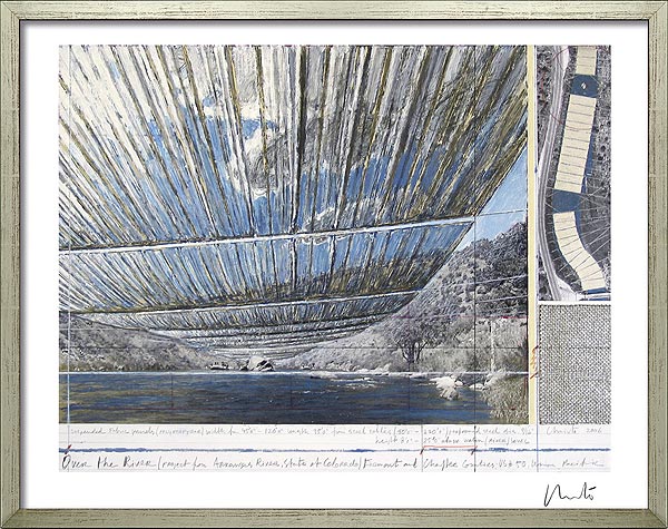  Over The River. Project Arkansas River from above 