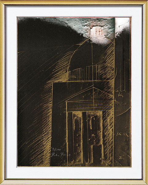  La Notte Italiana (aus der Mappe »Römische Reise« mit 3 Lithografien) 