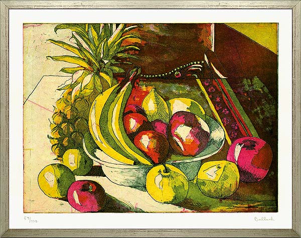  Stillleben mit Ananas 