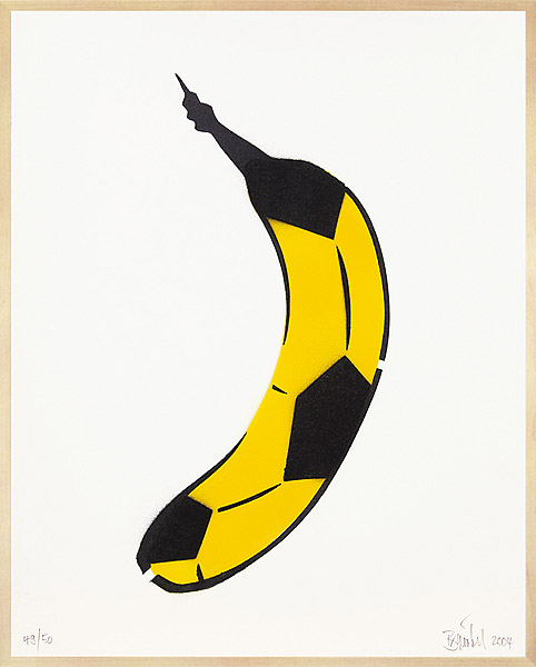  Fußball Banane 