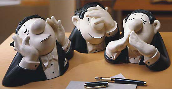  Charakterköpfe (Kunstguss - Set) 