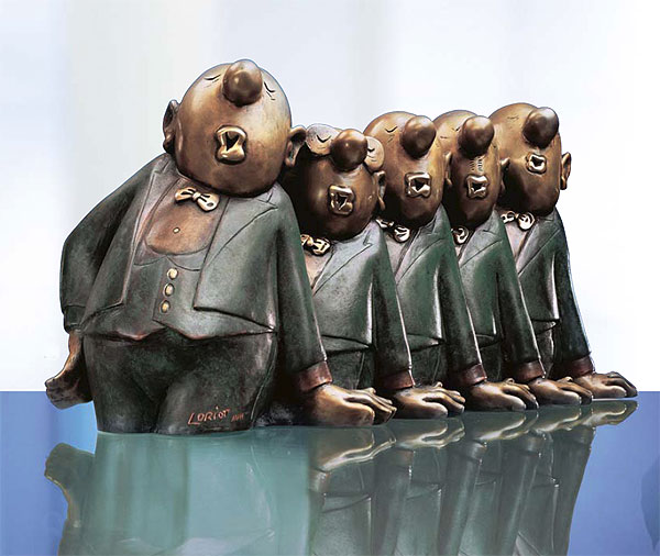  Comedian Harmonists (Bronze) 