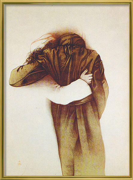  Zärtlichkeit (aus der Mappe mit 4 Blättern) 