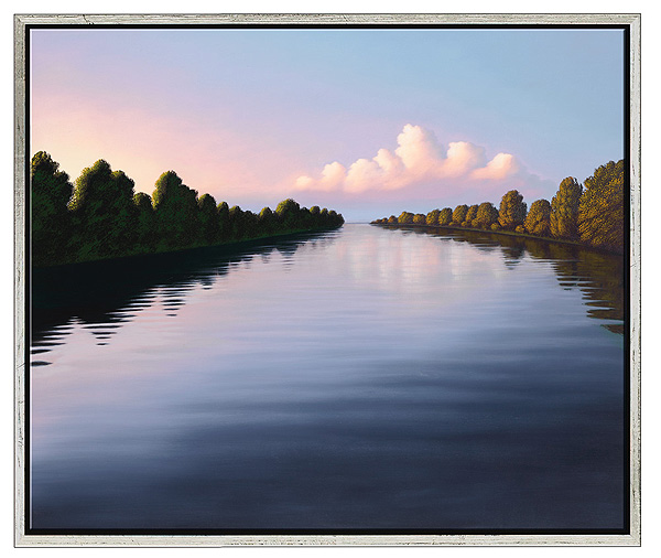  Abendlicher Fluss II 