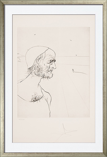  Der alte Mann und das Meer (aus der Mappe mit 6 Grafiken) 