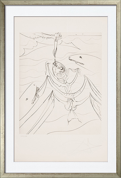  Der alte Mann und das Meer (aus der Mappe mit 6 Grafiken) 