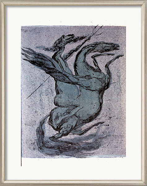  Pferde (Blatt 3 aus der Litho-Mappe `Pferde Pferde´) 