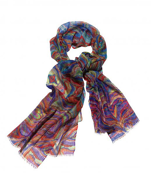  Pashmina­-Schal „Regenbogen“ 