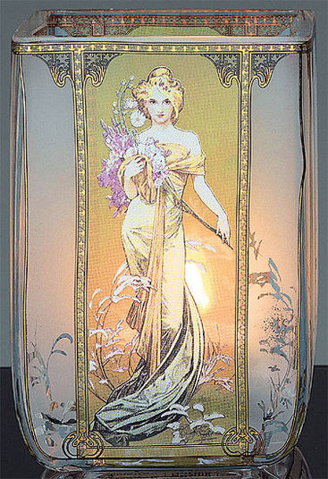  Teelicht „Vier Jahreszeiten – Frühling“ 