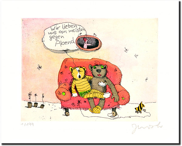  Wir lieben uns am meisten gegen Abend 